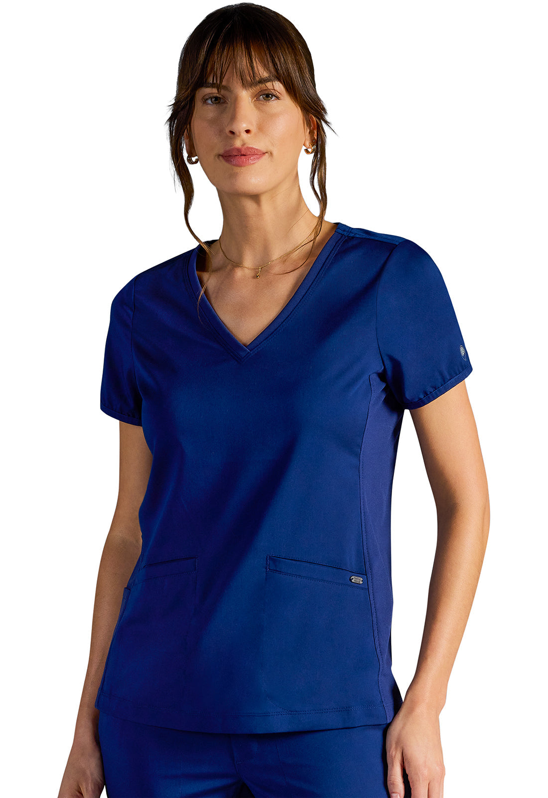 Women's Vivian V-Neck Top - DNAVY